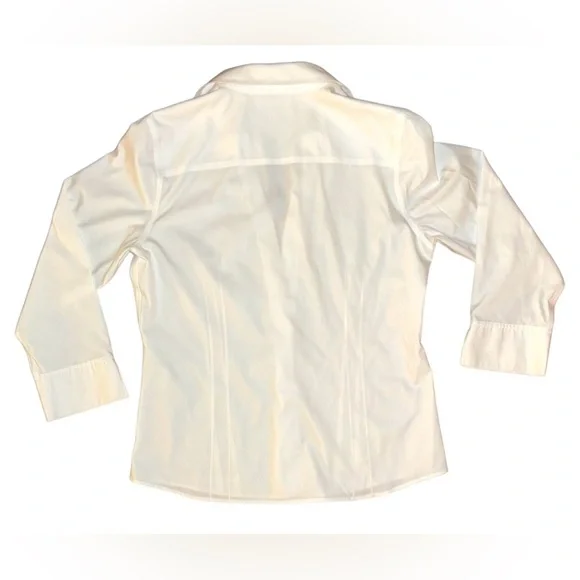 Foxcroft Taylor No Iron Pearl Jacquard Button-down Shirt - Picture 2 of 2